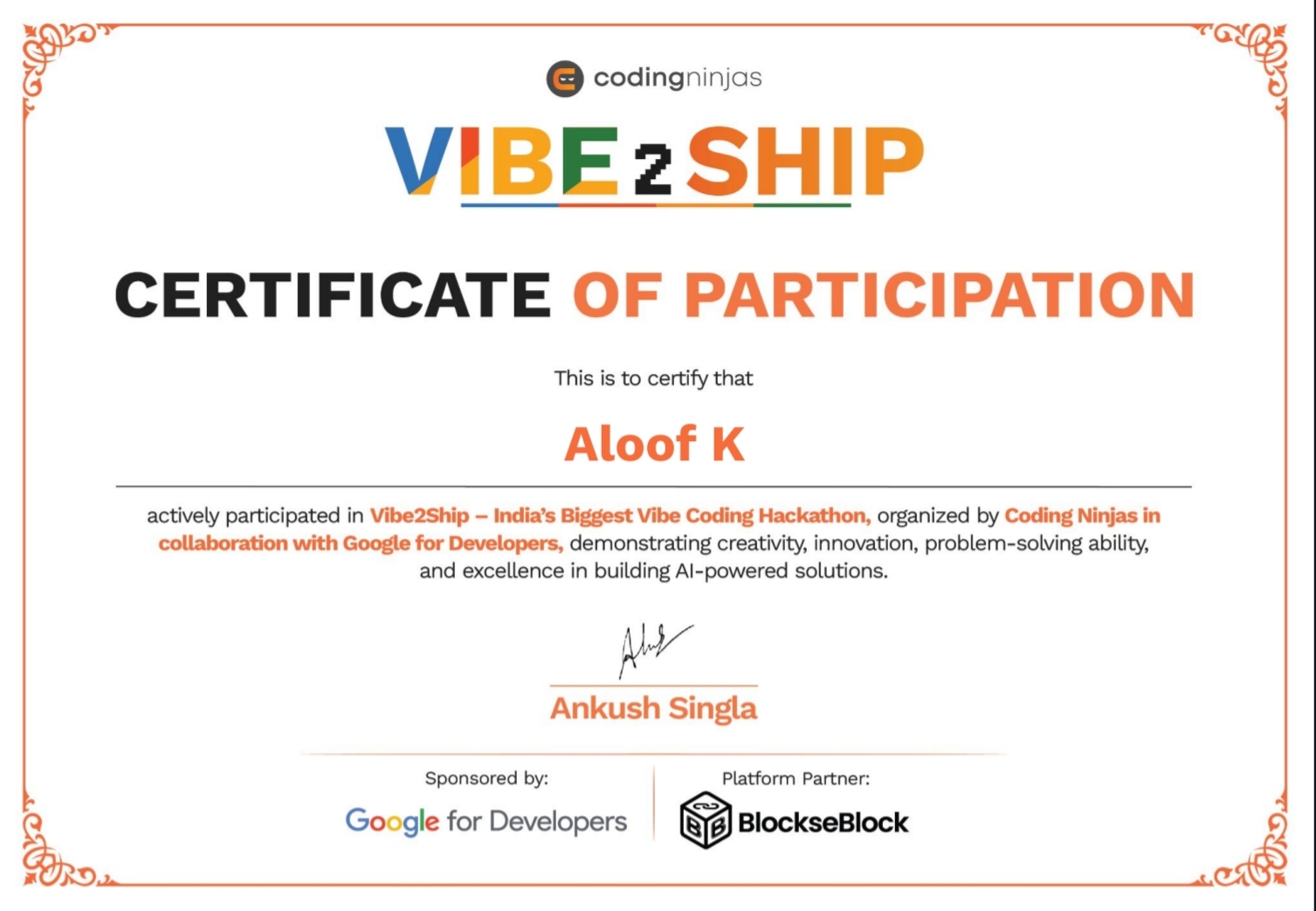 VIBE 2 SHIP
